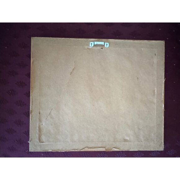 Two Prayerful Angels Print By Lippi Gold Framed Art 11.5" x 9.5" - Picture 4 of 4